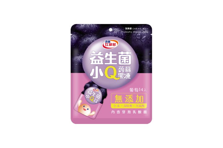 比菲多益生菌小Q果凍(葡萄)